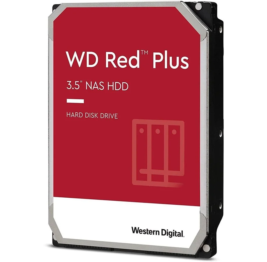 WD Red Plus - 12TB - Harddisk - WD120EFGX - SATA-600 - 3.5"