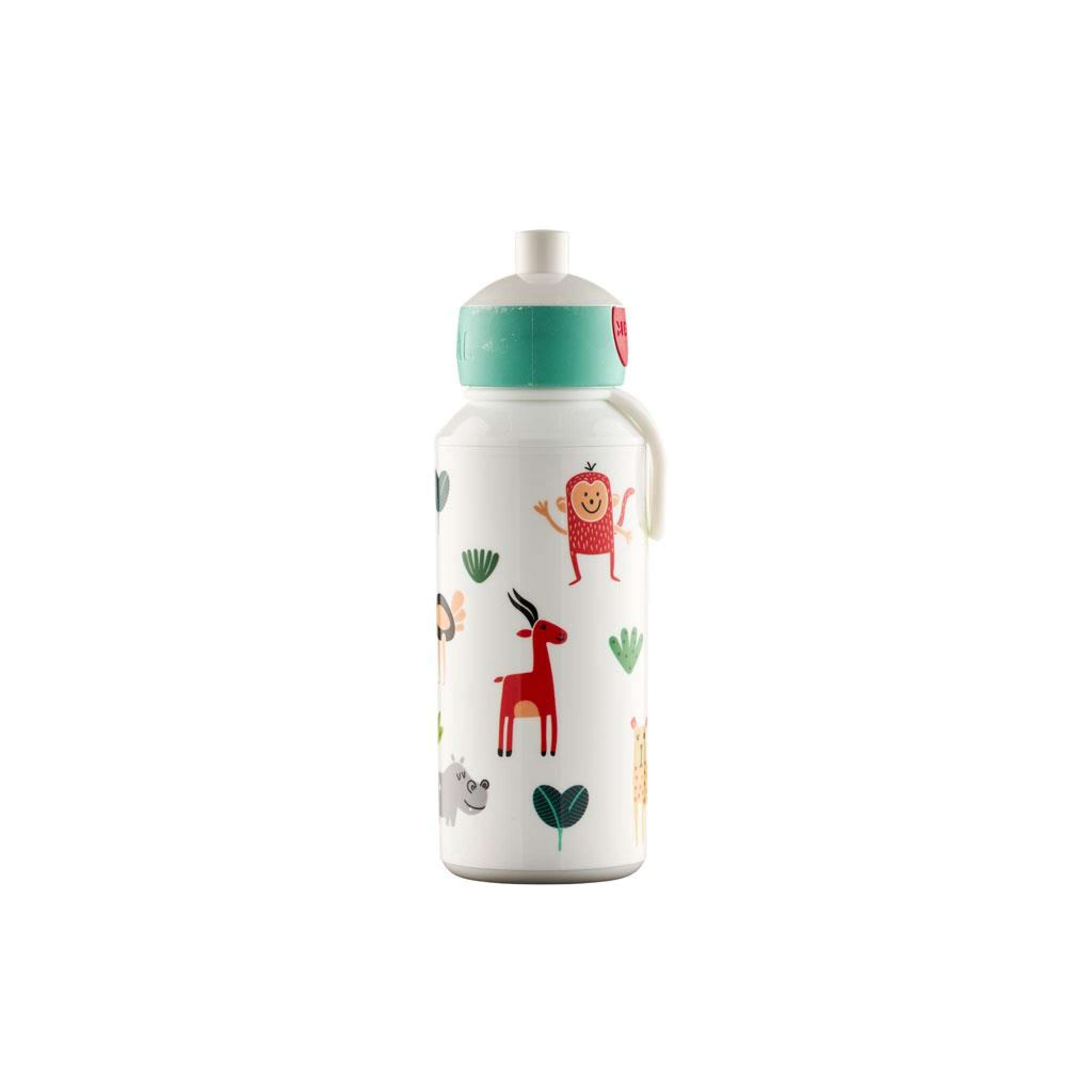Drikkeflaske pop-up dyrevenner 400ml | Jernia.no