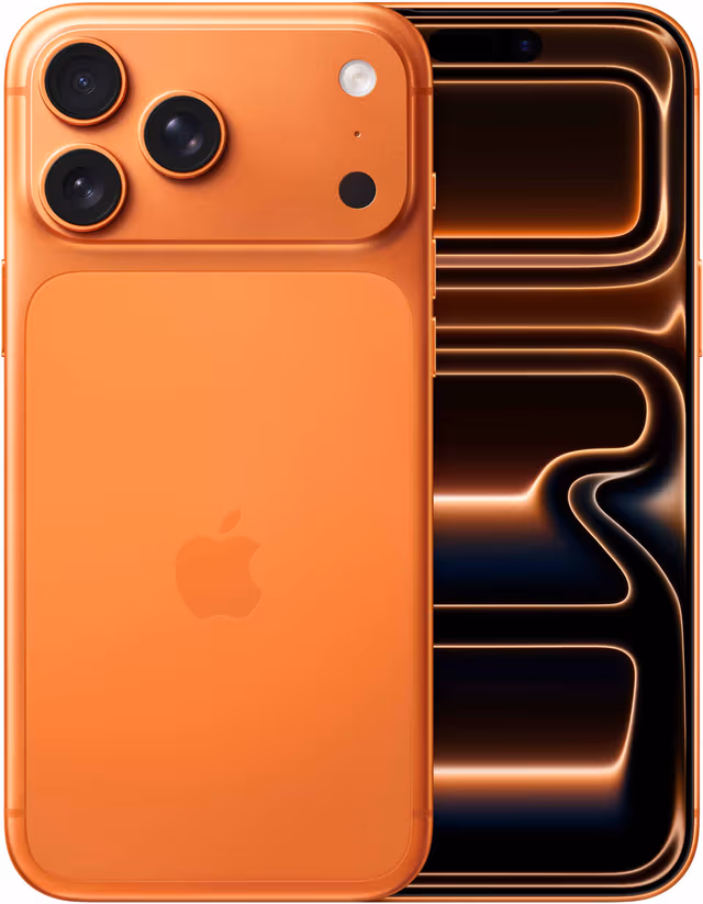 iPhone 17 Pro Max 5G smarttelefon 2TB kosmisk oransje