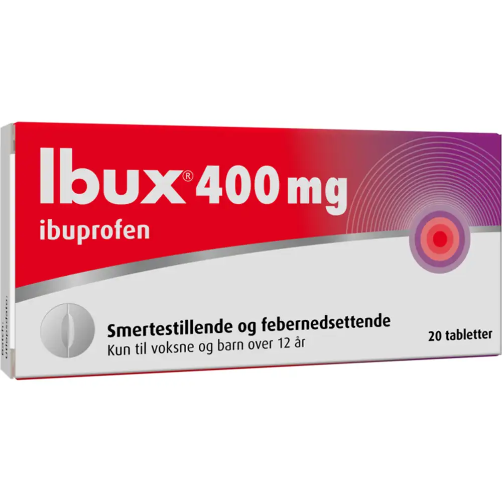 Ibux tabletter 400 mg - 20 tabletter
