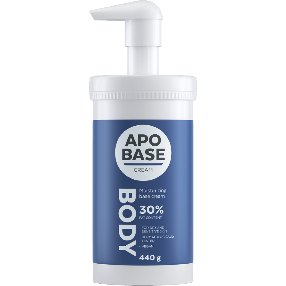 Apobase krem med pumpe 440 g