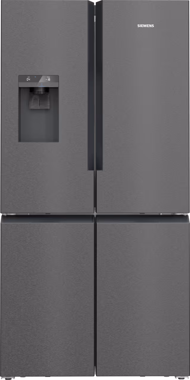 Siemens Side-by-side KF96DPXEA (Sort rustfritt stål)
