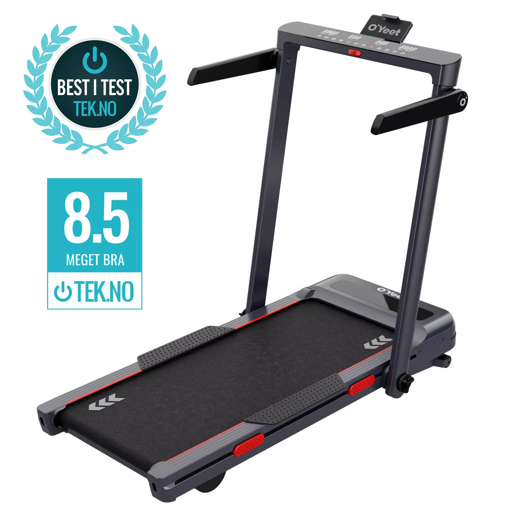 O'Yeet YT104 Best-i-test tredemølle stigning 14km/t