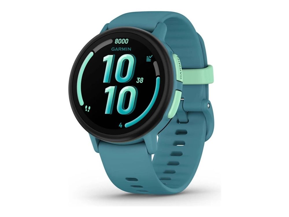 Garmin Bounce 2 GPS smartklokke for barn (turkis)
