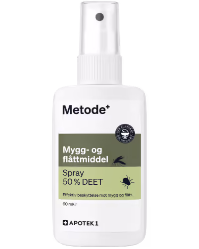 Metode 50 % DEET myggmiddel spray 60 ml